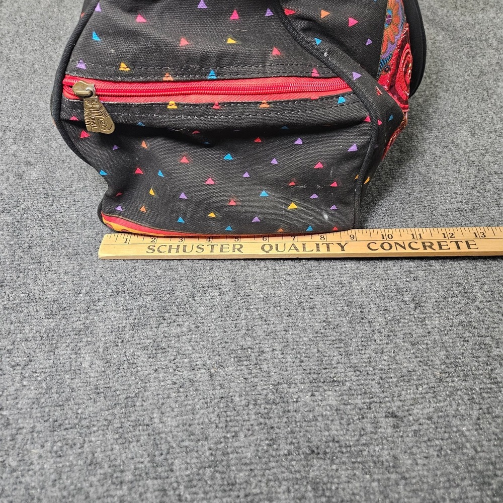Vintage Laurel Burch Cats Weekender Bag Boho Tote Travel Duffle Mystical Artsy - Picture 14 of 14